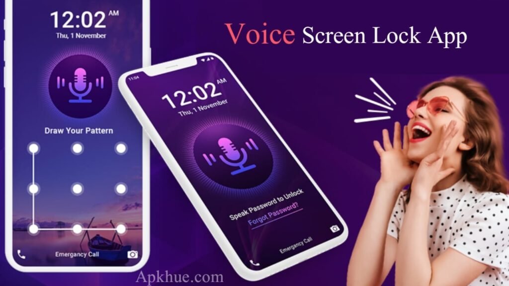 Secure your phone voice lock screen App 2025 by Techgues